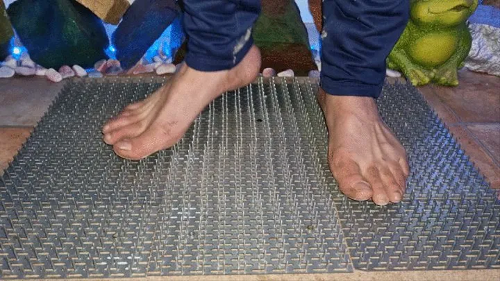 Barefoot Bed Of Nails Dancing