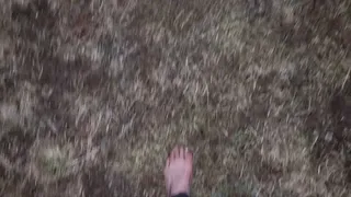 Barefoot Countryside Mud Walking 1