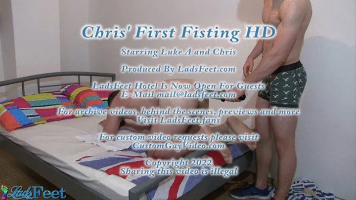 Chris' First Fisting