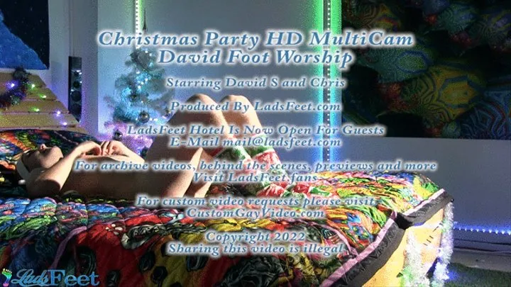 Christmas Party Foot Worship MultiCam