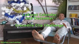Ladvent Calendar 2nd Dec - Crocodile Clip Challenge