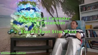 Ladvent Calendar 1st Dec - Electro Feet Wank