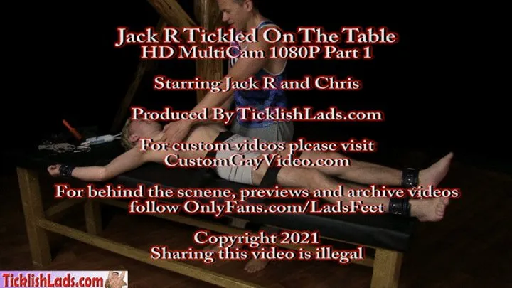 Jack R Table Tickle MultiCam Part 1