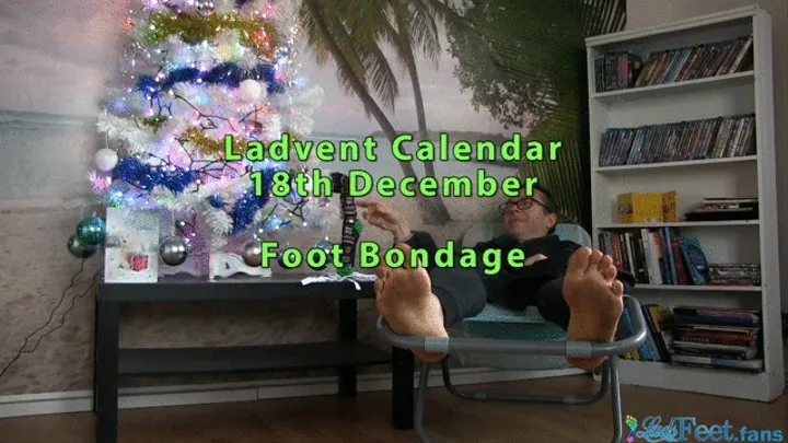 Ladvent Calendar 18th December - Foot Bondage Challenge