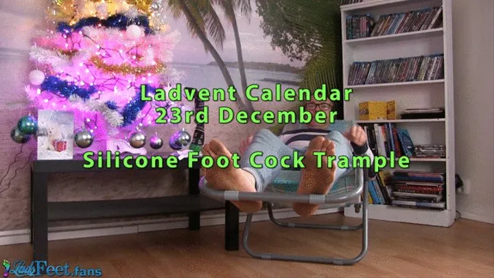 Ladvent Calendar 23rd December - Silicone Foot Cock Trample