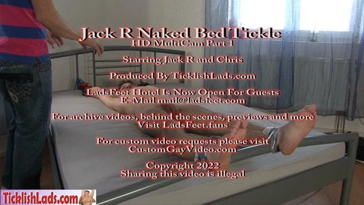 Jack R Naked Bed Tickle MultiCam Part 1