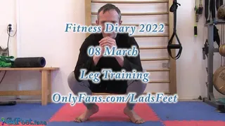 Barefoot Fitness Diary 8th March 2022