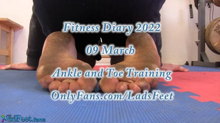 Barefoot Fitness Diary 9th March 2022