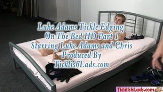 Luke Adams Tickle Edging On The Bed Part 1