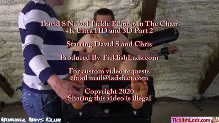 David S Naked Chair Tickle Part 2