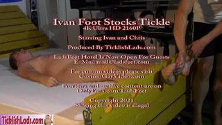 Ivan Naked Foot Stocks Tickle