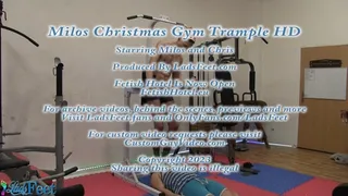 Milos Christmas Gym Trample