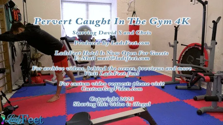 Pervert Caught In The Gym