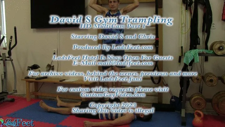 David S Gym Trampling MultiCam Full Video 53 Mins