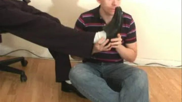 Ben School Uniform foot worship