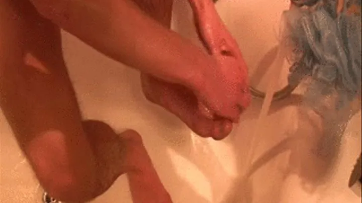 Kris Washing His Feet