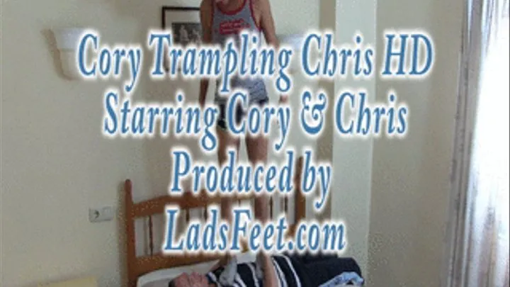 Cory Trampling Chris with Socks and Barefoot