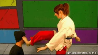 Dakota Charms in Karate Kick & Trample