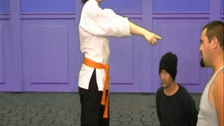 Empress Indi in Karate Foot Worship