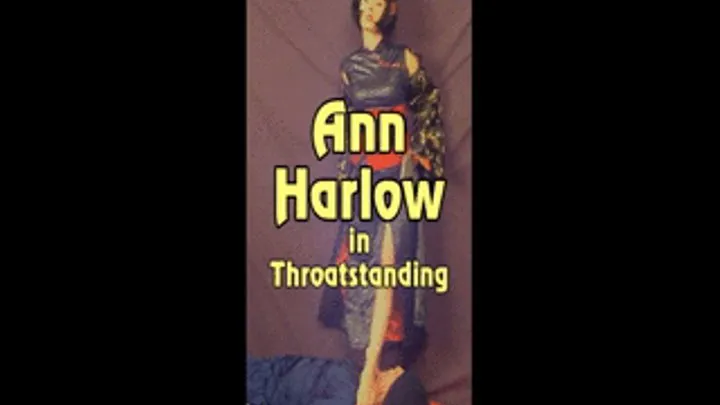 Ann Harlow in Throatstanding