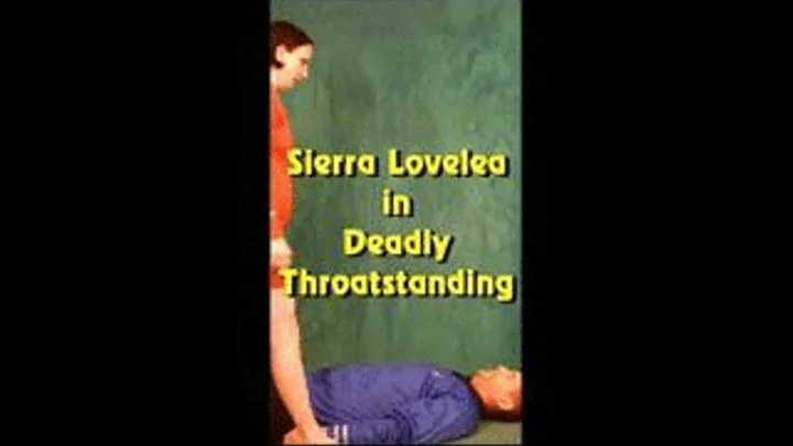 Sierra Lovelea in Throatstanding