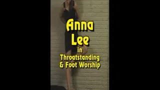 Anna Lee in Throatstanding & Foot Worship SD