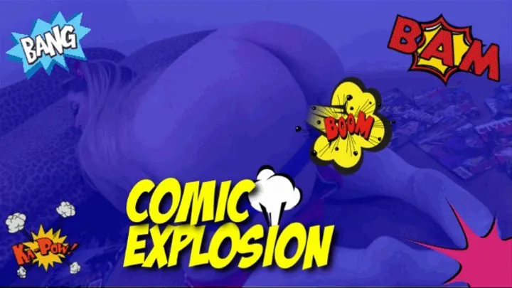 COMIC EXPLOSION - REAL Photoshoot Fart Bloopers