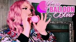 Pink Glam Balloon Blow