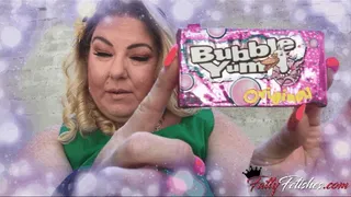 Bubble Yum Bubble Blowing