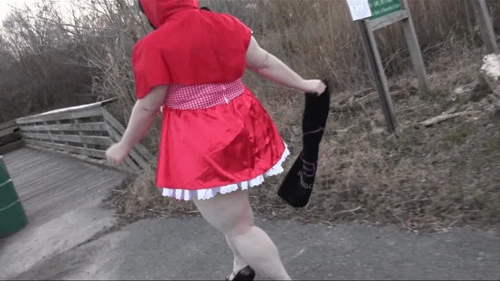 Little Red Riding Hood Public Pee