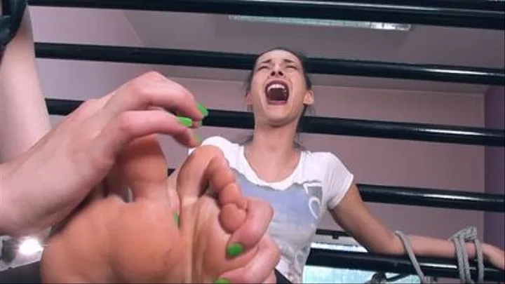 Pheobe gets to know Larissa's ticklish side