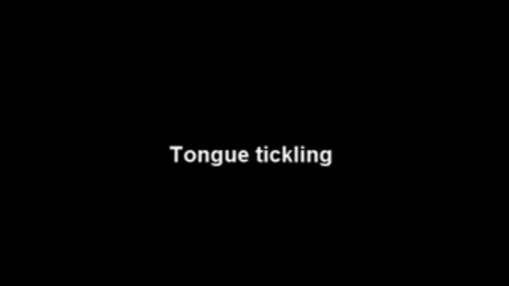 Tongue tickling