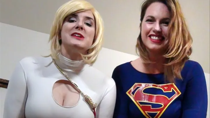 Dawnstar Custom Fetish : Tiny Boyfriend Accidentally Shrunk By Power Girl and Supergirl