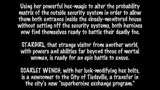 The Superheroine Exchange Program (Chapter One) - Scarlet Runs Red