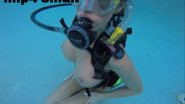 Mya Returns as the Naked Diver FULL CLIP