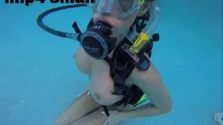 Mya Returns as the Naked Diver FULL CLIP