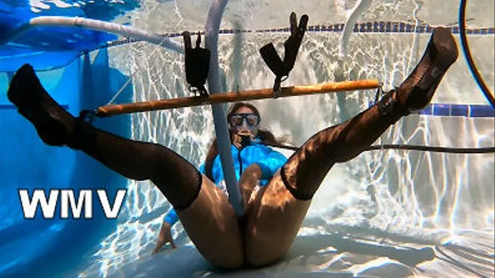 I wanna try some underwater bondage part 1