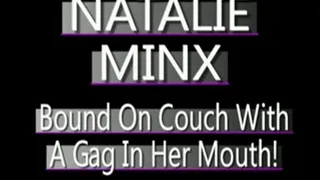 Natalie Minx Roped And Gagged On Couch! 4