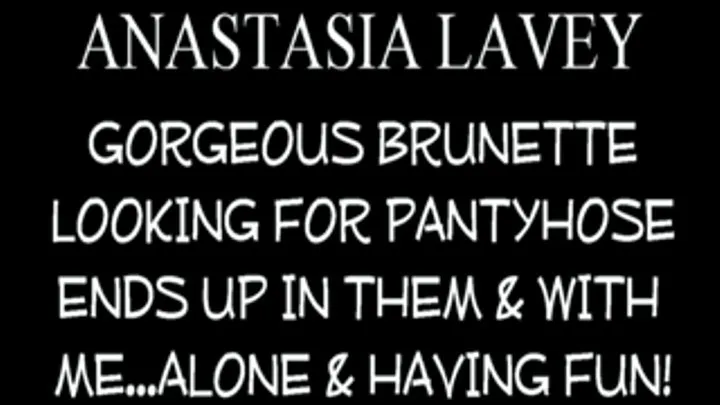 Gorgeous Anastasia LaVey Taken To Orgasm!