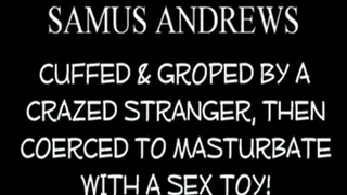 Petite Samus Andrews Cuffed Masturbation!