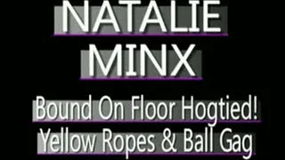 Natalie Minx Nude And Hogtied In Yellow! - (320 X 240 in size)