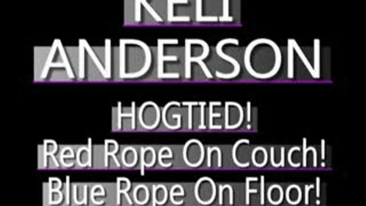 Keli Anderson Bound In Blue Ropes! - (720 X 480 in size)