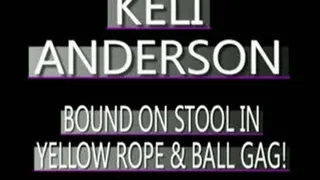 Keli Anderson In Yellow Ropes And Ball Gag! - (320 X 240 in size)