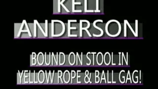 Keli Anderson In Yellow Ropes And Ball Gag! - MPG4 VERSION ( in size)