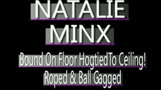 Natalie Minx Hogtied And Gagged On Floor! - (320 X 240 in size)