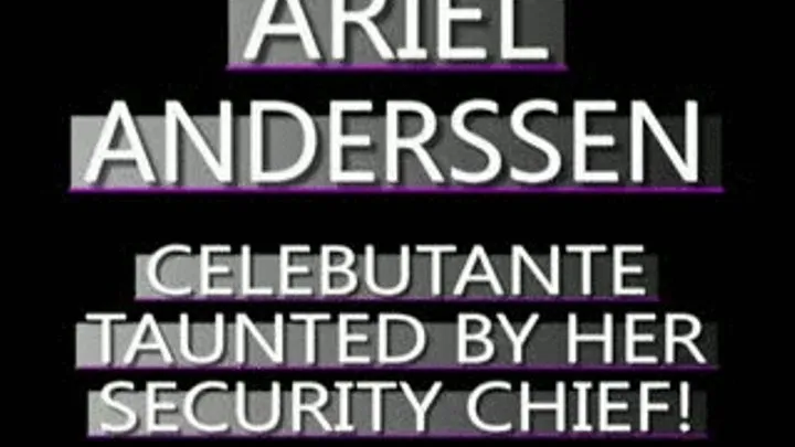 Celebutante Ariel Anderssen Groped By Her Security Man! - AVI VERSION