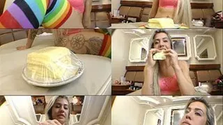 CUSTOM VIDEO -- EAT CHESSE - TOP GIRL BIANCA TOTTI - CLIP 1 - EXCLUSIVE MF