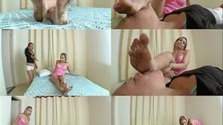 REAL DIRTY FEET - SABRINA SENNA - CLIP 1 - exclusive MF