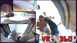 Couple Crushes Shrunken Steve POV - SPHERE VIDEO!