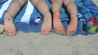 Sunning Our Soles!